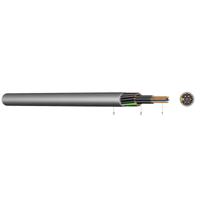 H05VV5-F 3G1,5  - Cablu pentru instalatii electrice (300/500v)