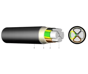 ACYY 4X35  - Cablu nearmat aluminiu (0.6/1KV)