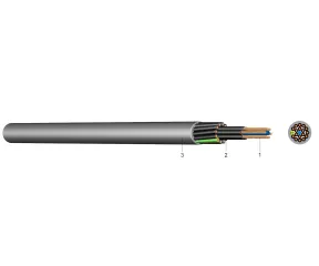 H05VV5-F 25G1,5  - Cablu pentru instalatii electrice (300/500v)