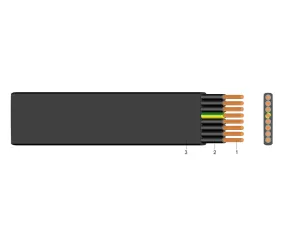 H07VVH6-F 4G1,5  - Cablu pentru instalatii electrice (300/500v)