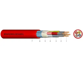 JB-H(ST)H 4X2X0,8 - Cablu pentru semnalizare incendiu