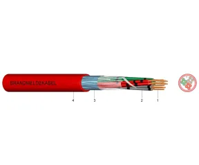 JB-Y(ST)Y 2X2X0,8 - Cablu pentru semnalizare incendiu