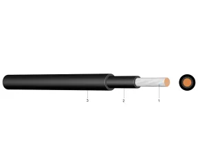 Solar cable (N)A2XY-O 1x400 RM 1,8/3 kV - Cablu nearmat aluminiu (0.6/1KV)